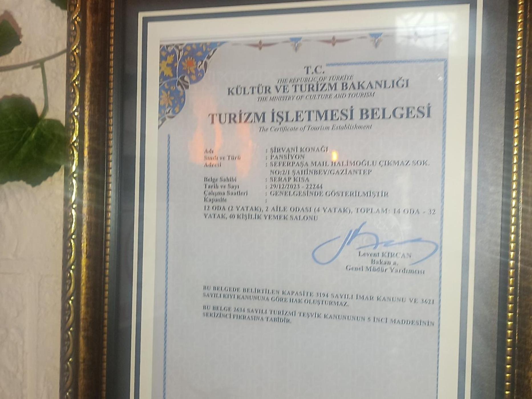 Sirvani Konagi Gaziantep Luaran gambar